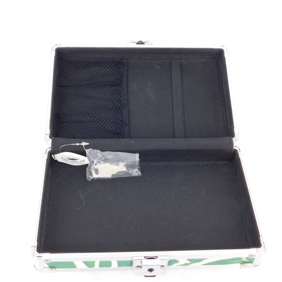 Vaultz Metal School Pencil Box Lockable Peace Tie Dye Hardside Case Keys New - Picture 7 of 8